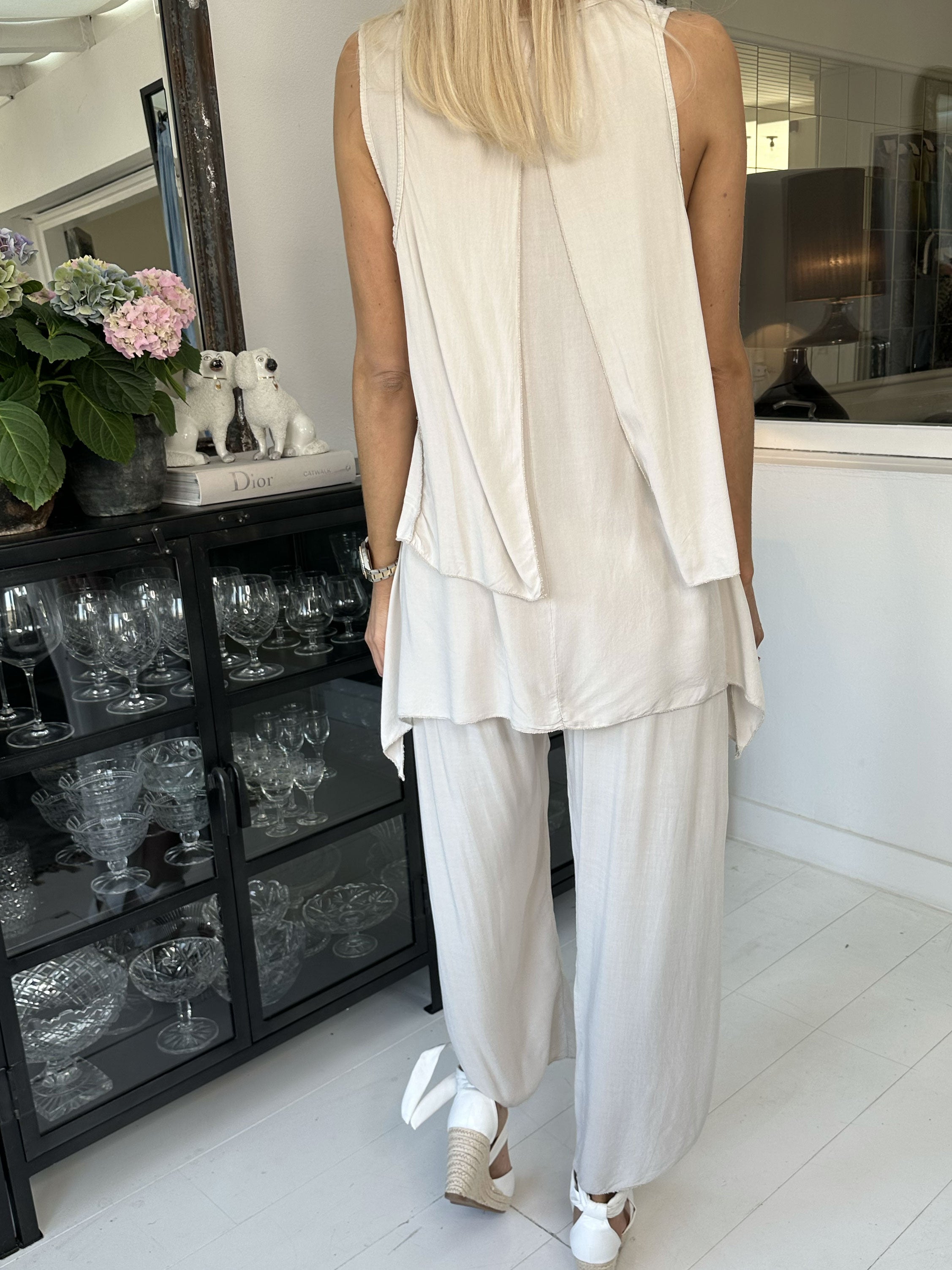 Tanja - Härligt lätt bohemiskt set - Beige